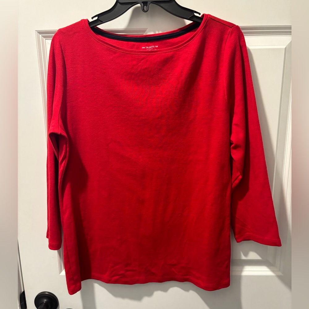 Women’s The Talbots Tee size L in Red